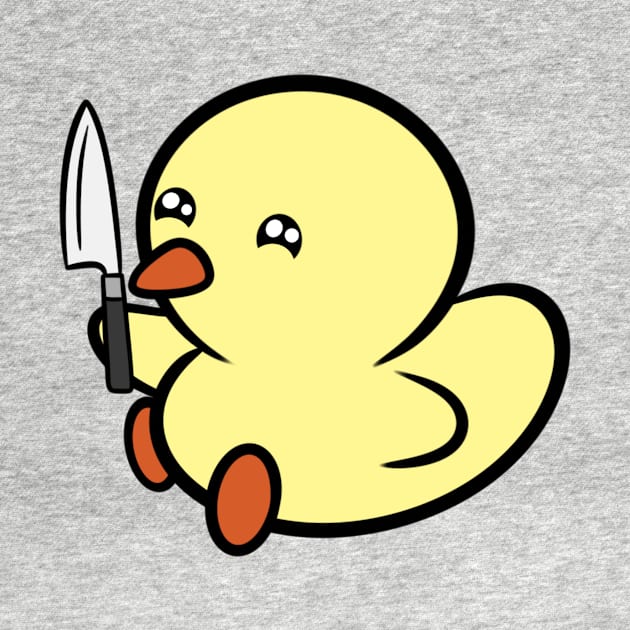 Duckie has a knife... by Duckie and Duck